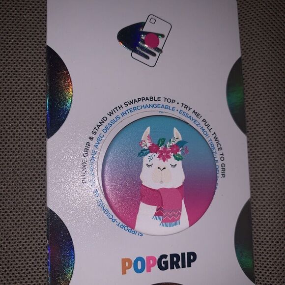 PopSocket Swappable Phone Grip & Stand - HOLI LLAMA - Picture 2 of 3